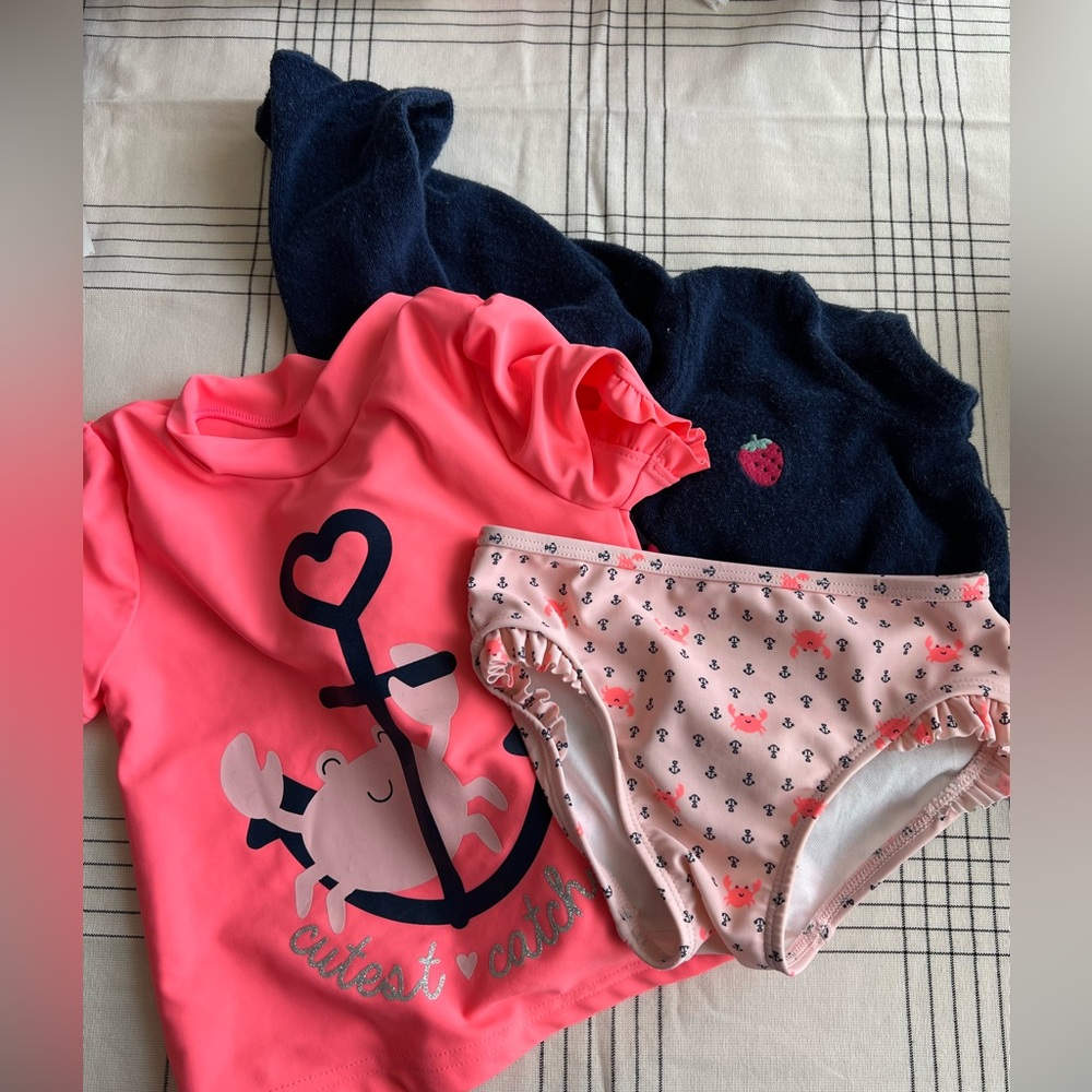 3T Swimsuit & Coverup